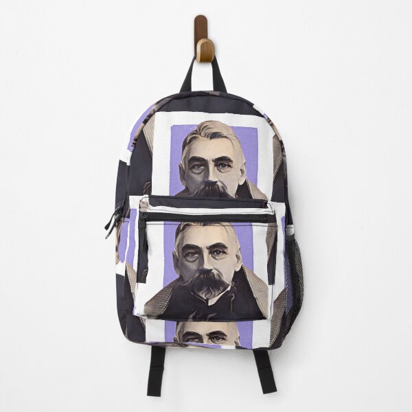 Item preview, French Poet Stéphane Mallarmé lavender illustration designed and sold by Litstoy.