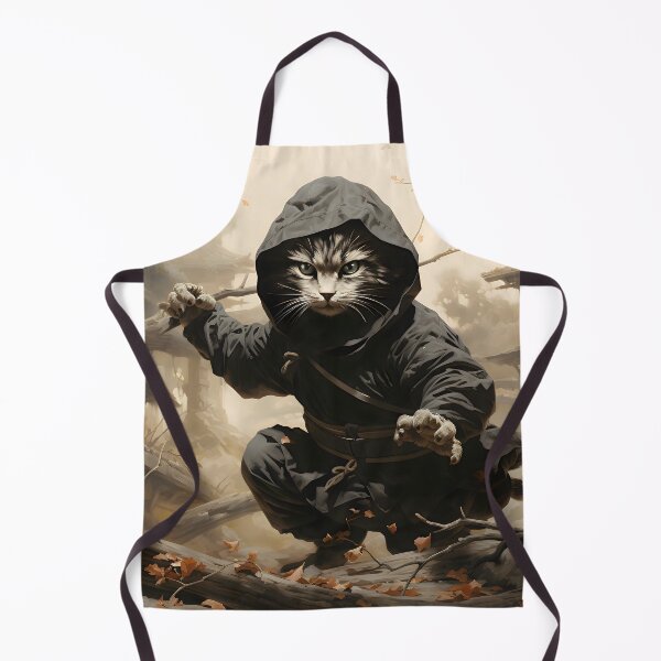 Item preview, A Samurai Cat in the Forest designed and sold by treasure-vi.
