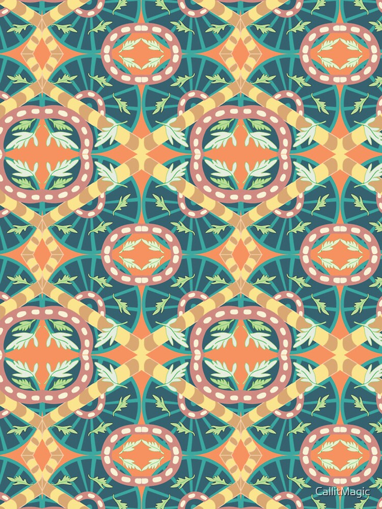 Thumbnail 5 of 5, iPhone Case, Intricate Abstract Pattern designed and sold by CallitMagic.
