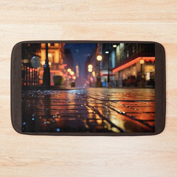 Item preview, Street city night, light bokeh, defocused background, no.2 designed and sold by Gabi.Media.