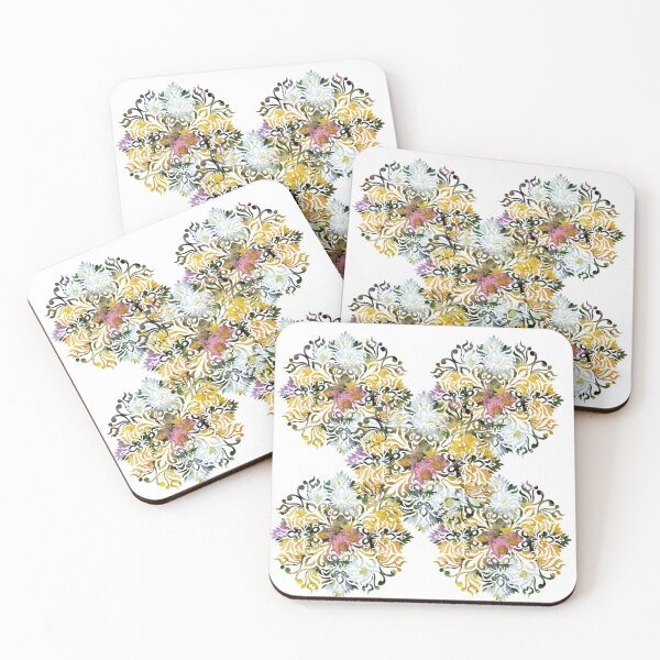 Item preview, Flowers mandala  designed and sold by kattjona.