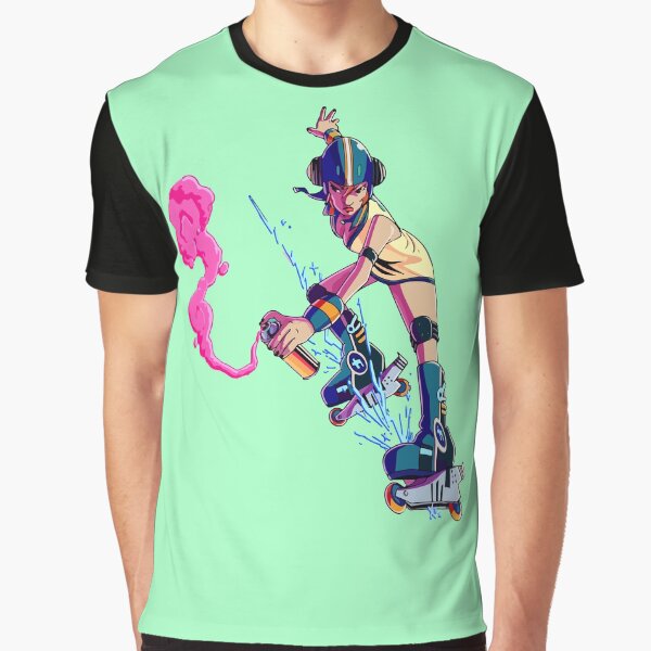 Vista previa del artículo con la obra «Merchandising de Jet Set Radio», diseñado y vendido por xDumpTruckx.