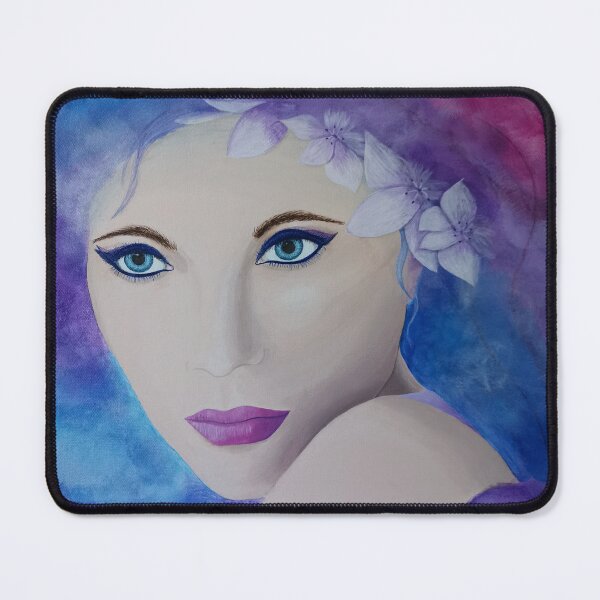 Item preview, Very colorful portrait of a woman designed and sold by AtelierSophie.
