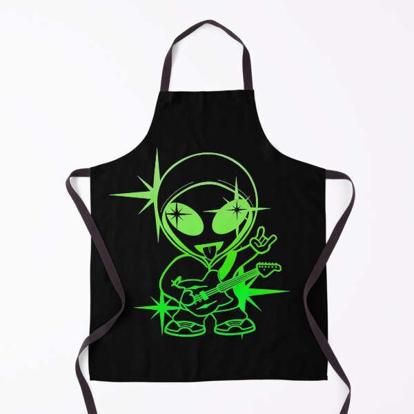 Item preview, Rockstar Space Alien - Green Version designed and sold by SpaceAlienTees.