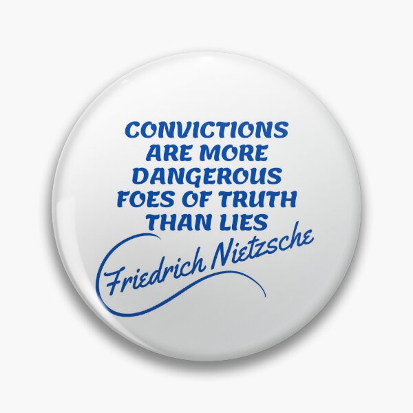 Item preview, Friedrich Nietzsche Quotes - Convictions  designed and sold by Writer Quotes.