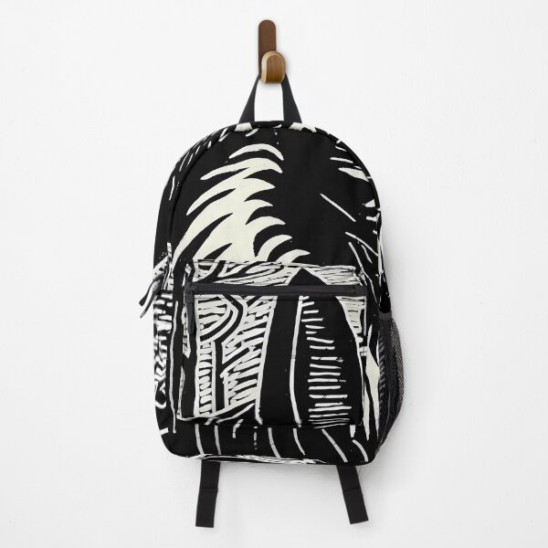 Item preview,  woodcut-inspired wolf animal design prehistory artwork designed and sold by TommyRoad.