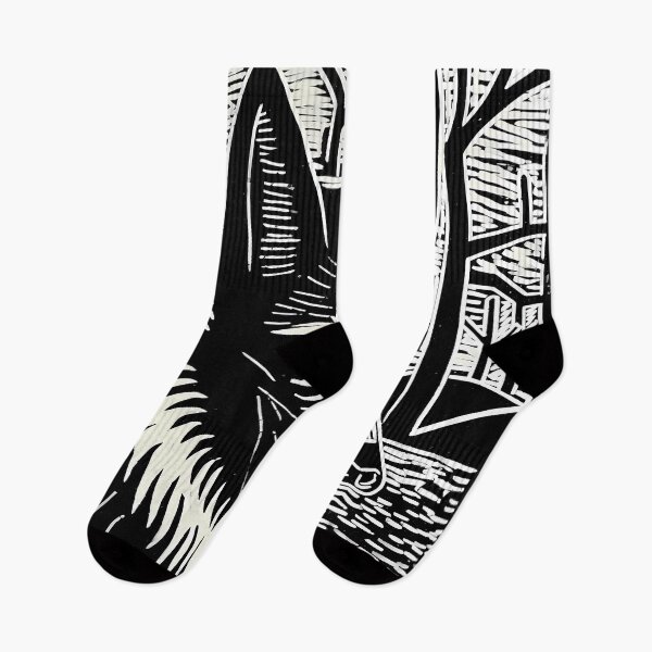 Item preview,  woodcut-inspired wolf animal design prehistory artwork designed and sold by TommyRoad.