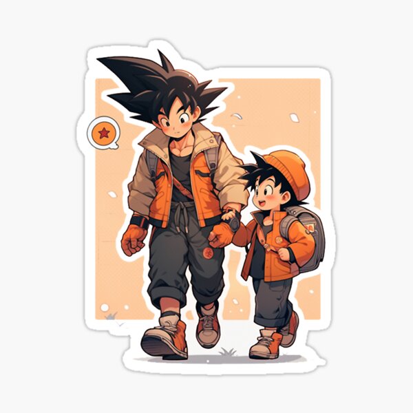 Goku Super Sayajin - InkStickers