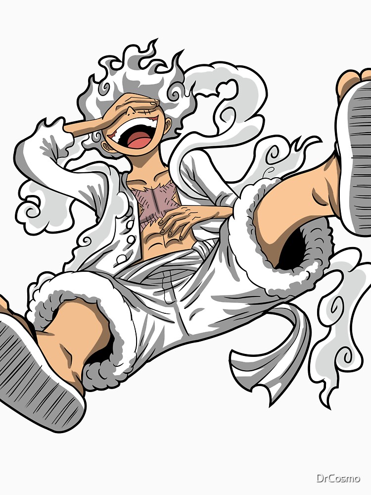 Hito Hito No Mi Nika Model Luffy Gear 5 One Piece Art Fan Gifts Shirt