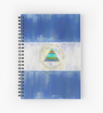 Nicaragua Flag Reworked No. 1, Series 2 Spiralblock