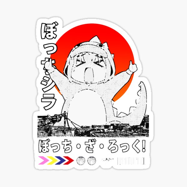 Bocchi - Hitori Bocchi Gotoh Funny Faces Sticker for Sale by aeeenry in  2023