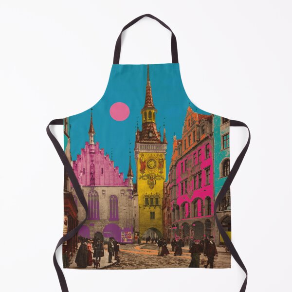 Item preview, Munich old town hall, nostalgic architecture designed and sold by Mauswohn.