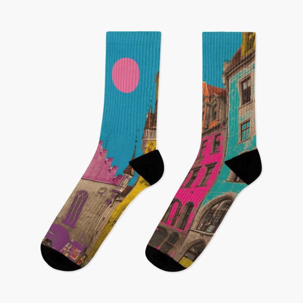 Item preview, Munich old town hall, nostalgic architecture designed and sold by Mauswohn.