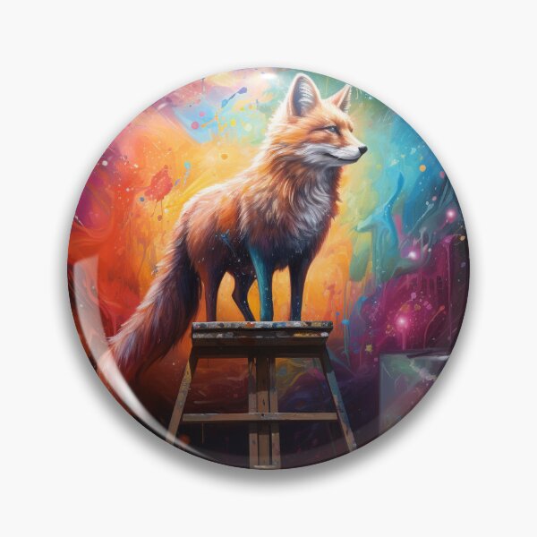 Item preview, Foxy Painting designed and sold by RadStuffHere.