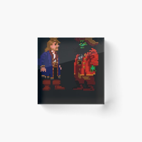 Item preview, Guybrush  LeChuck Monkey Island  designed and sold by JennifCarman.