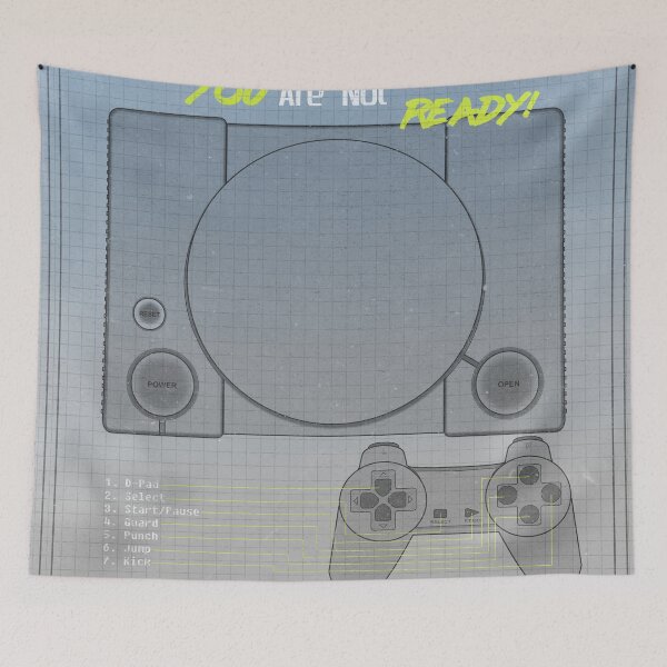 Item preview, PS1 - You Are Not Ready designed and sold by CultOfNiche.
