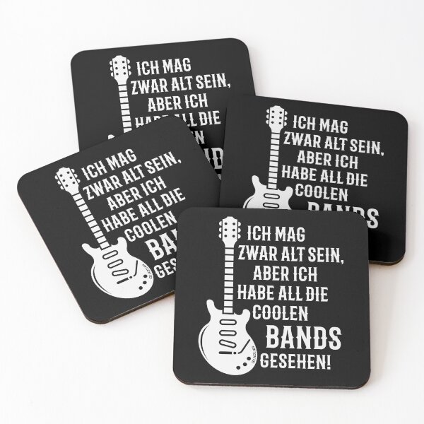 Item preview, I May Be Old But I've Seen All The Cool Bands! (rock music / black) designed and sold by Roderix.