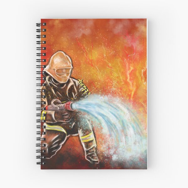 Item preview, tribute to firefighters designed and sold by Themys24.