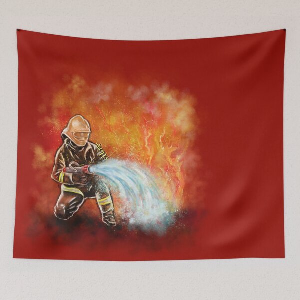 Item preview, tribute to firefighters designed and sold by Themys24.