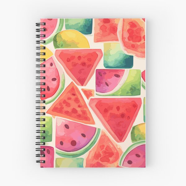 Item preview, Watermelon slices watercolor illustration designed and sold by PaletPatisserie.