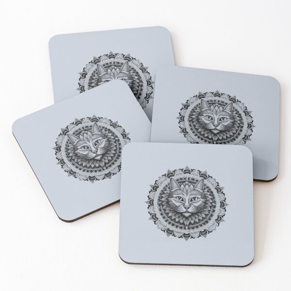 Item preview, Majestic Cat Mandala designed and sold by Visual-Elixir.