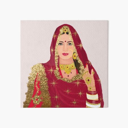 Bridal drawing | Indian bride drawing | beautiful wedding girl dress drawing  - YouTube