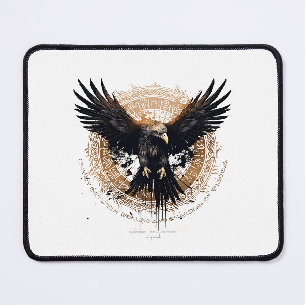 Item preview, The eagle - envoy between the worlds, keeper of wisdom (Norse mythology) designed and sold by utopio-art.