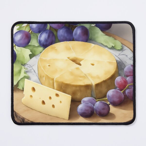 Item preview, Vintage Watercolour Cheese Board Painting designed and sold by RossWilson12.