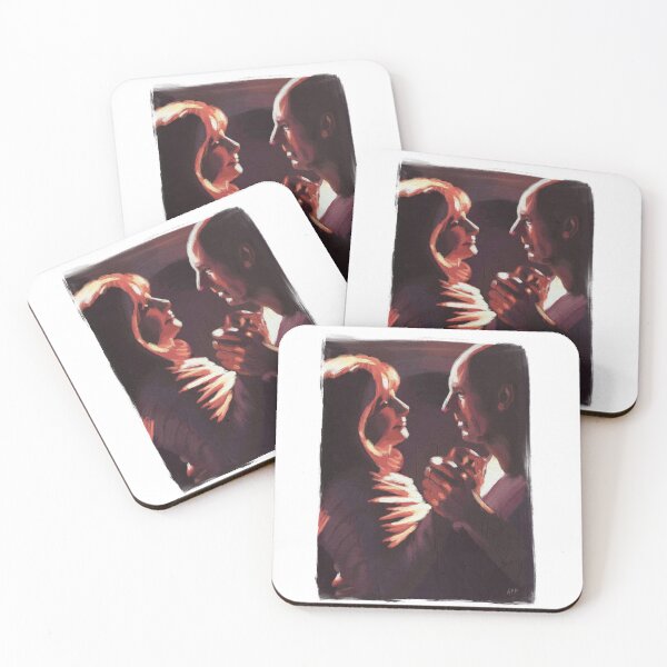 Item preview, Beverly and Jean-Luc - Oil Painting designed and sold by alrightabigail.