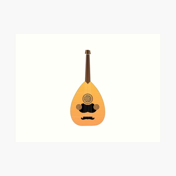 "Cool ARABIC OUD INSTRUMENT Design Gift For Music Lovers Boys Girls and