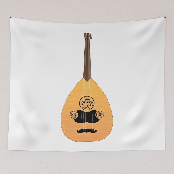 Item preview, Cool ARABIC OUD INSTRUMENT Design Gift For Music Lovers Boys Girls and Kids designed and sold by saadkh.
