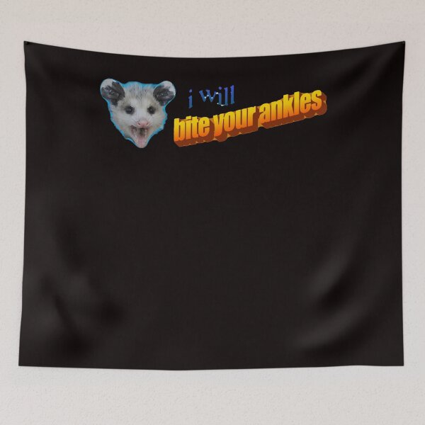 Item preview, I Will Bite Your Ankles Possum designed and sold by MichelleCul.