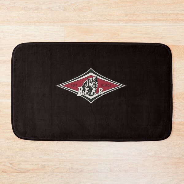 Item preview, Vintage Surfing Bear Big Wednesday cult Surfboard surf logo diamond retro designed and sold by MichelleCul.