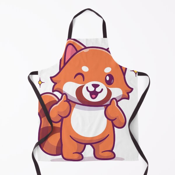 Item preview, Cute Red Panda with OK sign hand designed and sold by SceneryStudio.
