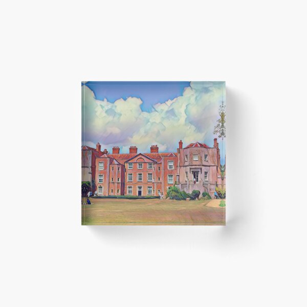 Item preview, Mottisfont Abbey Hampshire, England UK Original Oil Painting designed and sold by KALEIDOSCOPE UK.