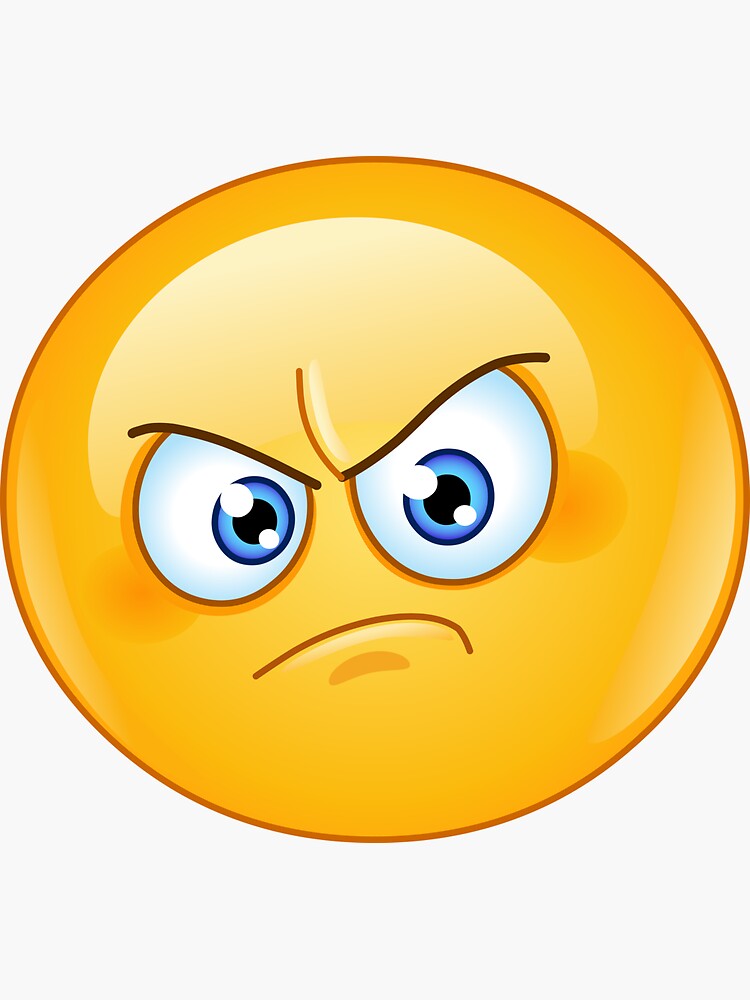 Hd Emoji Angry Face Shirt - Grumpy Emoticon Tee - Mad Emotag Hd Emoji Angry Face Shirt - Grumpy Emoticon Tee - Mad Emotag