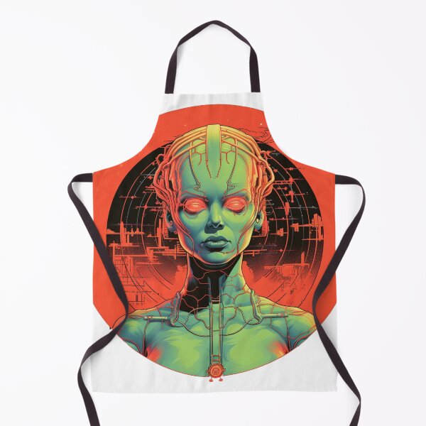 Item preview, Retro Alien designed and sold by Aria Wrzosek.