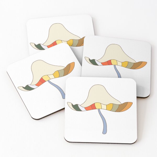Item preview, Cute multicolor toadstool designed and sold by LerieArtStudio.