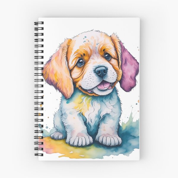 Item preview, Cute multicolor puppy designed and sold by creativepankaj.