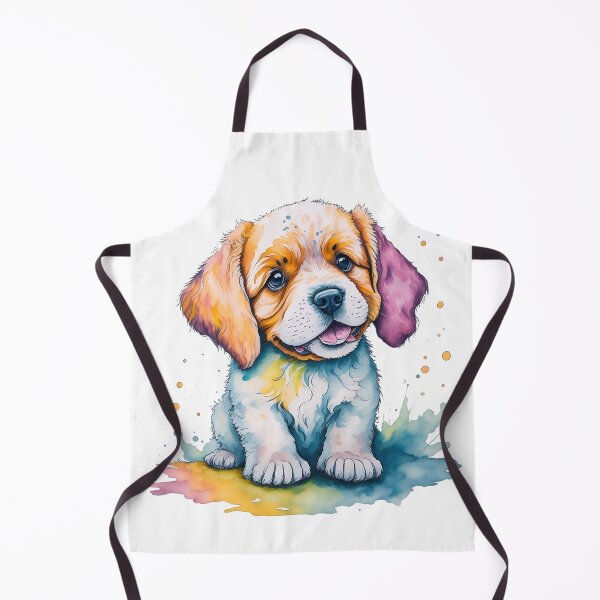 Item preview, Cute multicolor puppy designed and sold by creativepankaj.