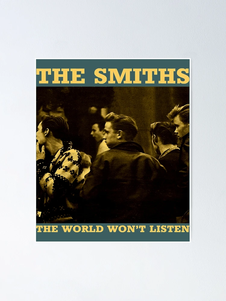 The Smiths The World Won't Listen Gift Men Women