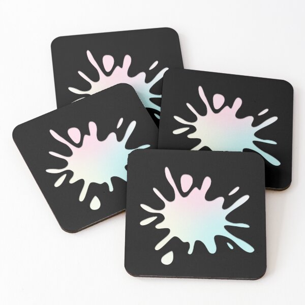 Item preview, Ice Cream Splatfest Ink Splat designed and sold by galaxydaydreams.