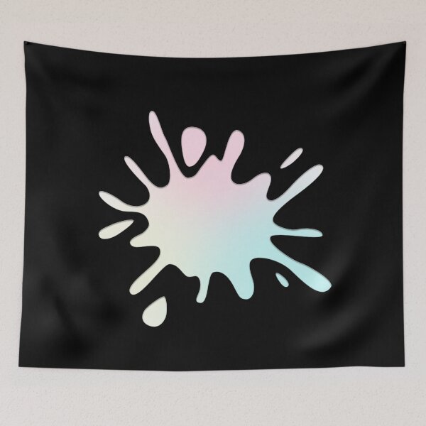 Item preview, Ice Cream Splatfest Ink Splat designed and sold by galaxydaydreams.