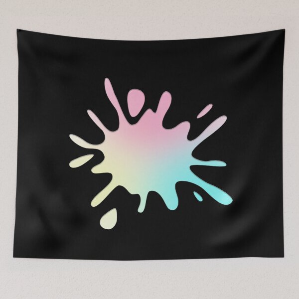 Item preview, Ice Cream Splatfest Ink Splat designed and sold by galaxydaydreams.