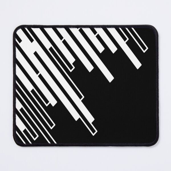 Item preview, Abstract geometric pattern - black and white. designed and sold by K.S ART.