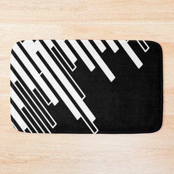 Item preview, Abstract geometric pattern - black and white. designed and sold by K.S ART.