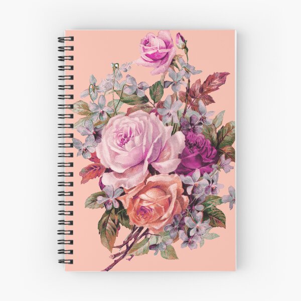 Item preview, Cottagecore Shabby Vintage Pink Floral  designed and sold by PhaedraArt.