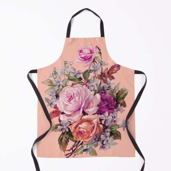 Item preview, Cottagecore Shabby Vintage Pink Floral  designed and sold by PhaedraArt.