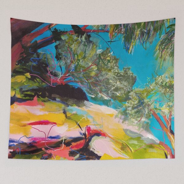 Item preview, Australian Seaside Landscape designed and sold by leahgordonartist.