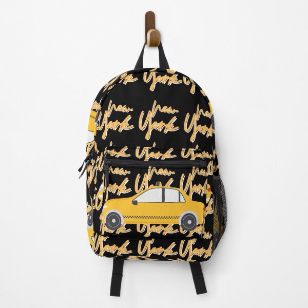 Item preview, New York Yellow Cab Aesthetic Art Piece - Peach designed and sold by PunjabanJatti.